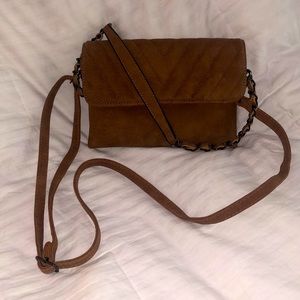 Sam & Hadley Brown convertible crossbody & shoulder bag